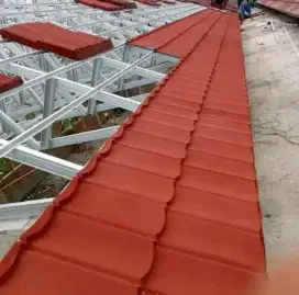 Renovasi rumah ganti atap baja ringan terpasang
