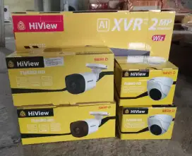 Pemasangan 4 kamera cctv