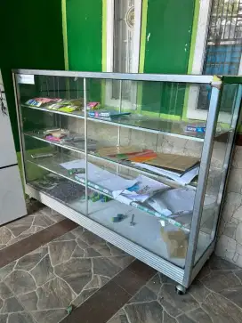 Etalase konter / warung