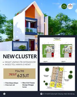 Rumah Idaman New Cluster Sangat Strategis di Bandung Timur