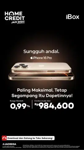 Kredit iphone cicilan murah tanpa bunga dan dp