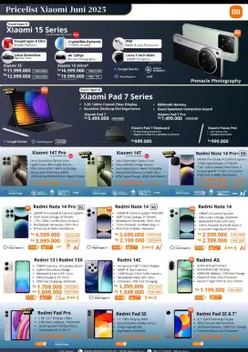 Cicilan dan cash redmi note 14 series
