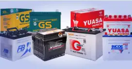 Jual aki mobil baru & second