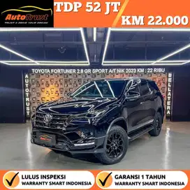 [CASH/KREDIT] TOYOTA FORTUNER 2.8 GR SPORT 4X2 SOLAR A/T NIK.2023