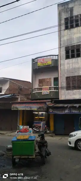 Dijual Ruko 2 setengah Tingkat' di pusat pasar kota lubuk pakam