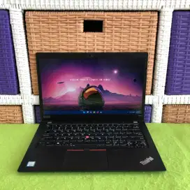 Lenovo Thinkpad T490S Bahan semi rubber warna hitam DOP, Bussiness