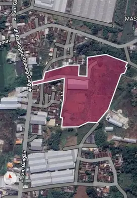 660rb/m Tanah + Gudang 3,6Hektar NOL JALAN RAYA PASURUAN ( AJB )