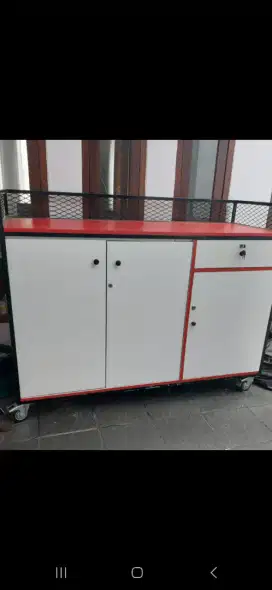 Booth makanan estetiks