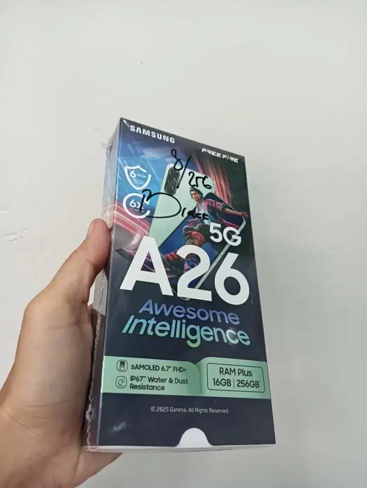 NEW SAMSUNG A26 5G 8/256 SEGEL GARANSI RESMI SEIN
