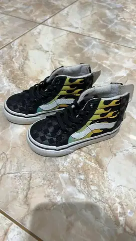 Sepatu anak Vans sz t’s 5 insole 12cm