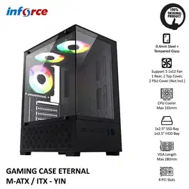 Casing PC Inforce Yang M-ATX BNOB