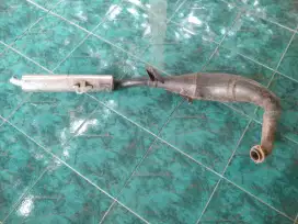 Kenalpot ORI motor Ninja siap pakai