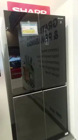 SHARP REFRIGERATOR 2 DOOR 472L