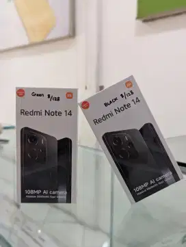 Redmi note 14 4G 8/128 & 8/256 baru