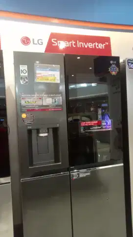 Free 1 × cicilan LG REFRIGERATOR SBS 674L