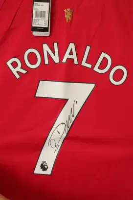 Jersey ManUtd signed by CR7 original with certificate