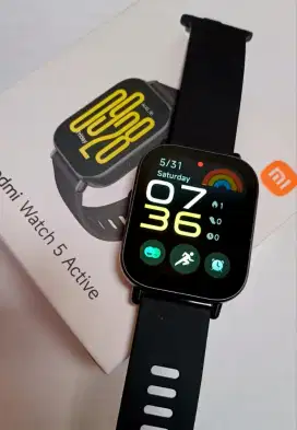 Smartwatch Redmi 5 Active Pemakaian baru 2 minggu