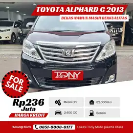 Toyota Alphard G ATPM 2013 Hitam