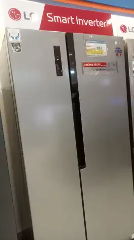 LG REFRIGERATOR SBS 566L SILVER