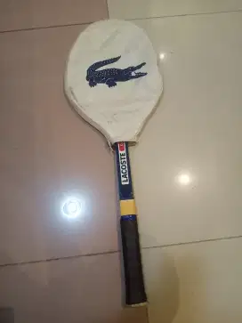 Raket tenis Lacoste kayu khusus kolektor
