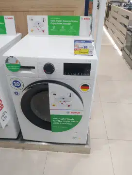 BOSCH WM FRONT LOADING 8KG WHITE