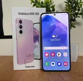 Samsung galaxy A55 5G 8/256gb like new siap pakai