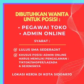 LOWONGAN PEKERJAAN