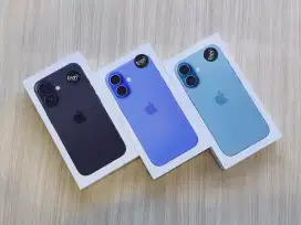 JUAL MURAH!!! IPhone 16 128GB New Segel Garansi iBox PA/A