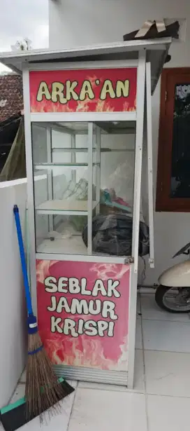 Gerobak stainless untuk jualan