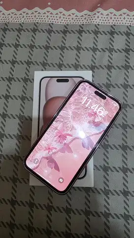 Di Jual Iphone 15 Plus Pink 128 IBOX mulus no minus masih garansi