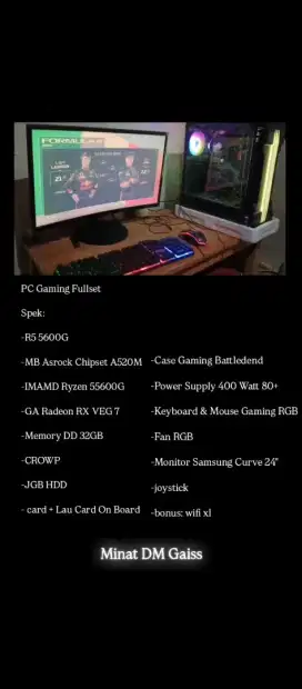 PC Gaming Mulus