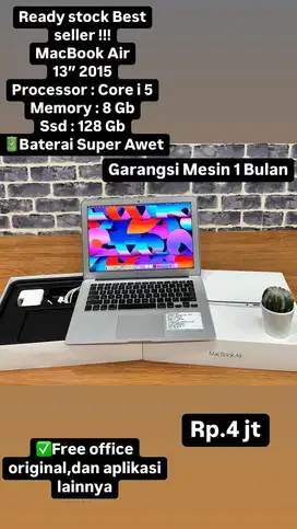 MacBook Air 13” 2015