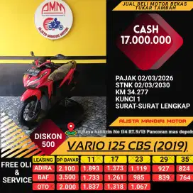 HONDA VARIO 125 CBS 2019, B DEPOK.