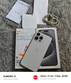 iPhone 15 Pro Max 256gb Resmi