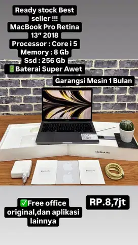 MacBook Pro Retina 13” 2018