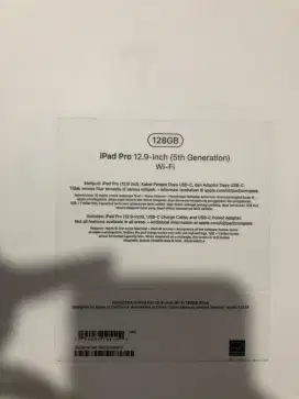 Dijual ipad pro 128gb wifi