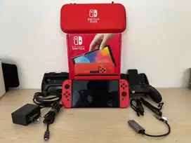 Nintendo Switch OLED Red Mario Version