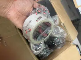 Lakban Double Tape Kertas 48mm 15 Yard Murah Borongan