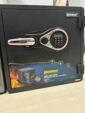 Brankas krisbow tahan api air safe box kondisi bagus