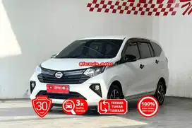 Daihatsu Sigra R Deluxe Matic 2023 Putih Low KM 11rb Sigra AT DP minim