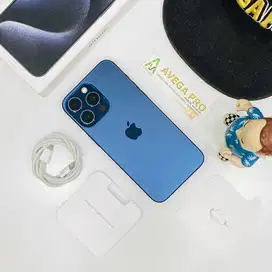 Second iphone 15 promax 256gb blue titanium ex ibox