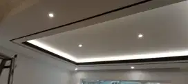 Tukang Pasang Plafon dan Partisi Gypsum. Kontraktor Bangun Rumah
