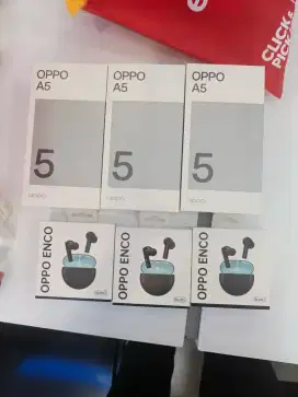 Terbaru OPPO A5 Ram 8/128GB free OPPO ENCO BUDS