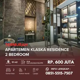 KLASKA RESIDENCE TERMURAH ‼️ Apartemen 2BR dekat Stasiun Wonokromo