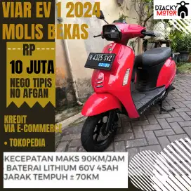 VIAR EV1 2024 MOTOR LISTRIK SECOND LIKE NEW