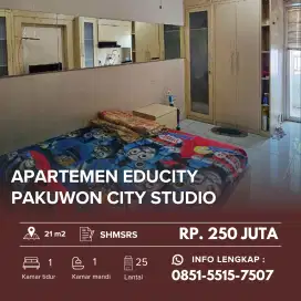 EDUCITY SHMSRS ‼️ Apartemen Pakuwon City Studio dekat ITS