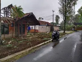 TANAH WANAYASA PURWAKARTA : Jual Tanah Bekas Rumah Dekat Jln. Raya