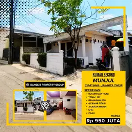 Tanah kav bonus rumah  4kt 2km shm akses mobil