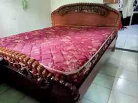 Tempat Tidur Jati + Kasur