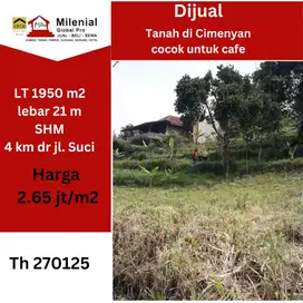 Jual Tanah cocok untuk Cafe di Cimenyan